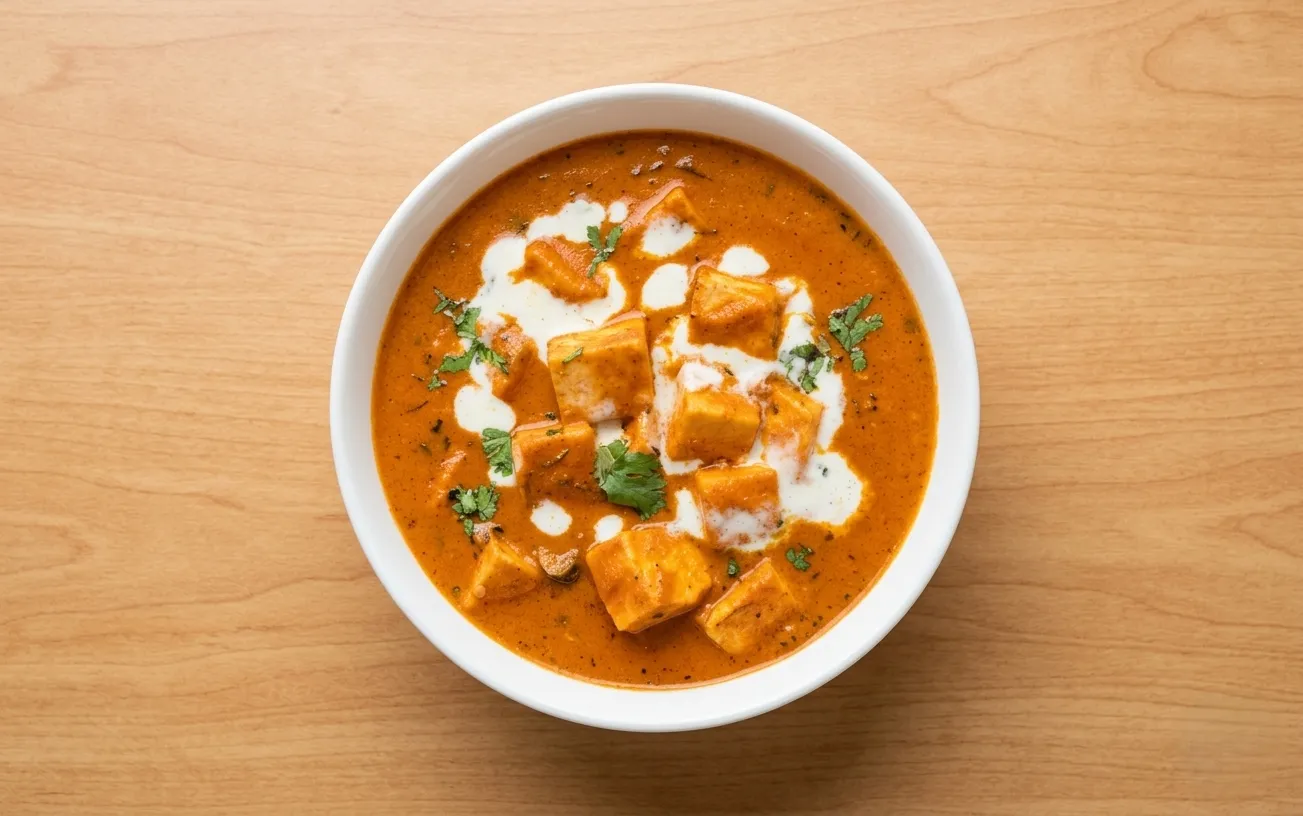 Paneer Butter Masala served at Sankalp – The Taste of India London, ON
